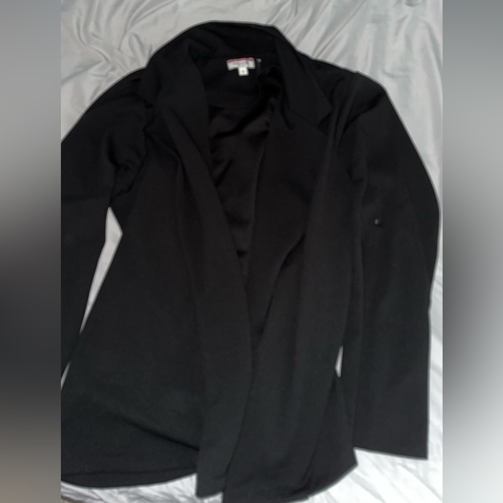 Black Basic Blazer - image 1